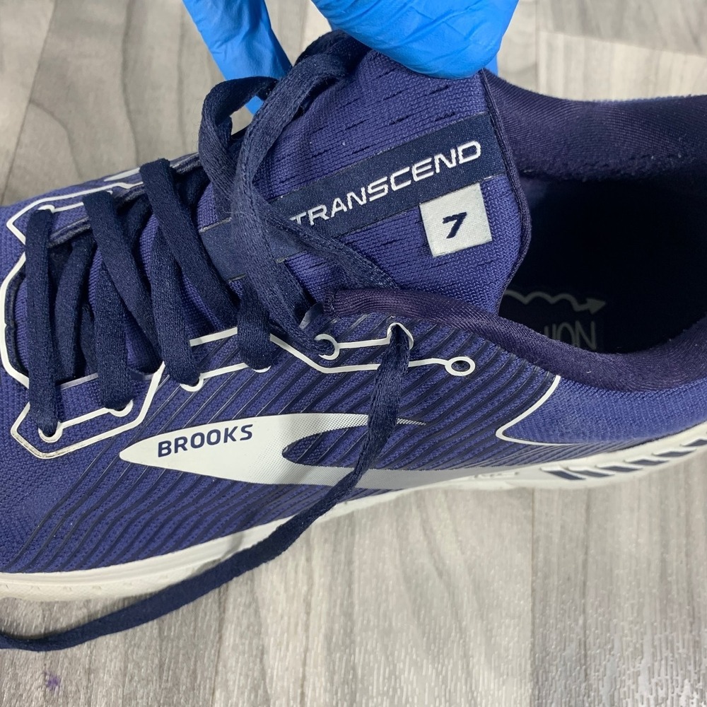 Brooks Transcend 7 Men's 12.5 Navy Running Athletic DNA LOFT Guiderails - Picture 5 of 12